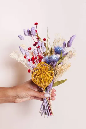 Rainbow Dried Flower Bouquet