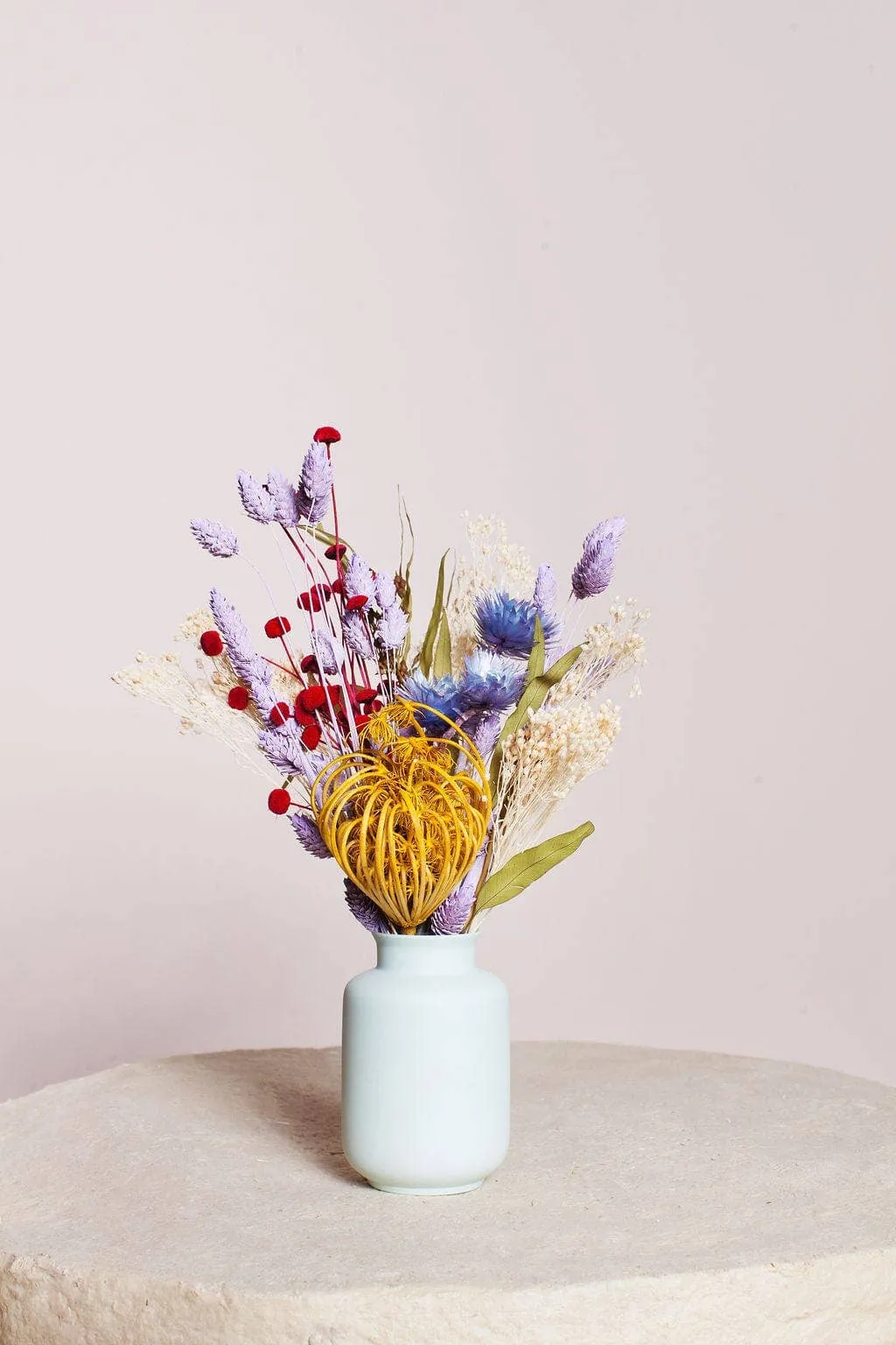 Rainbow Dried Flower Bouquet