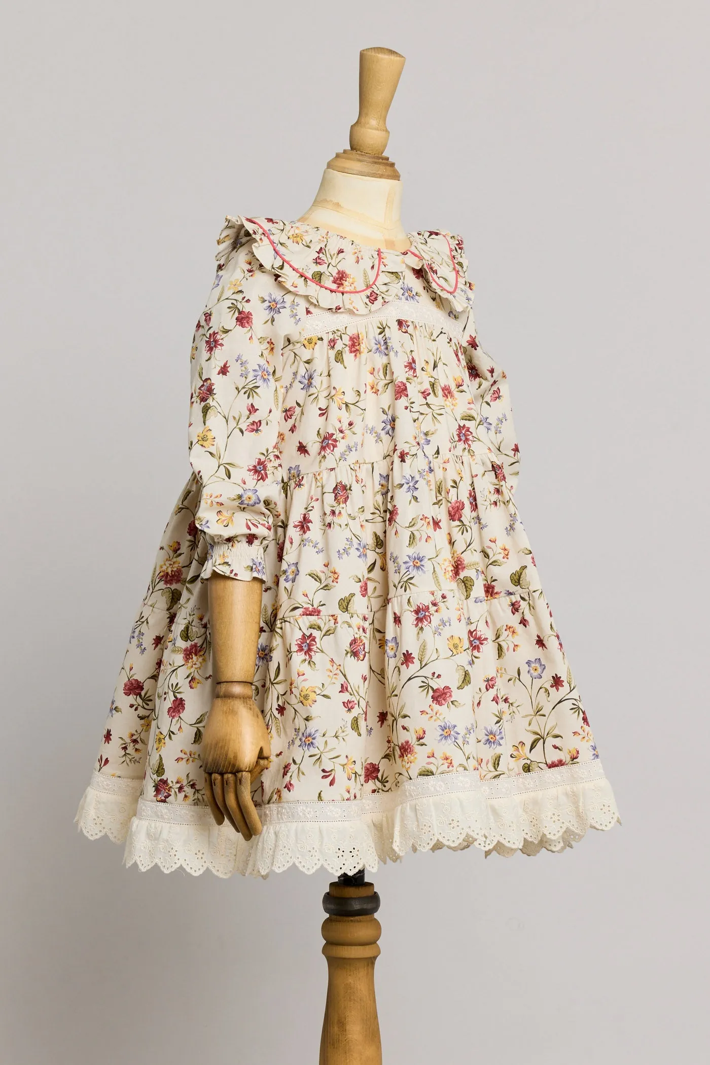 Raspberry Dress in Osaka Flower