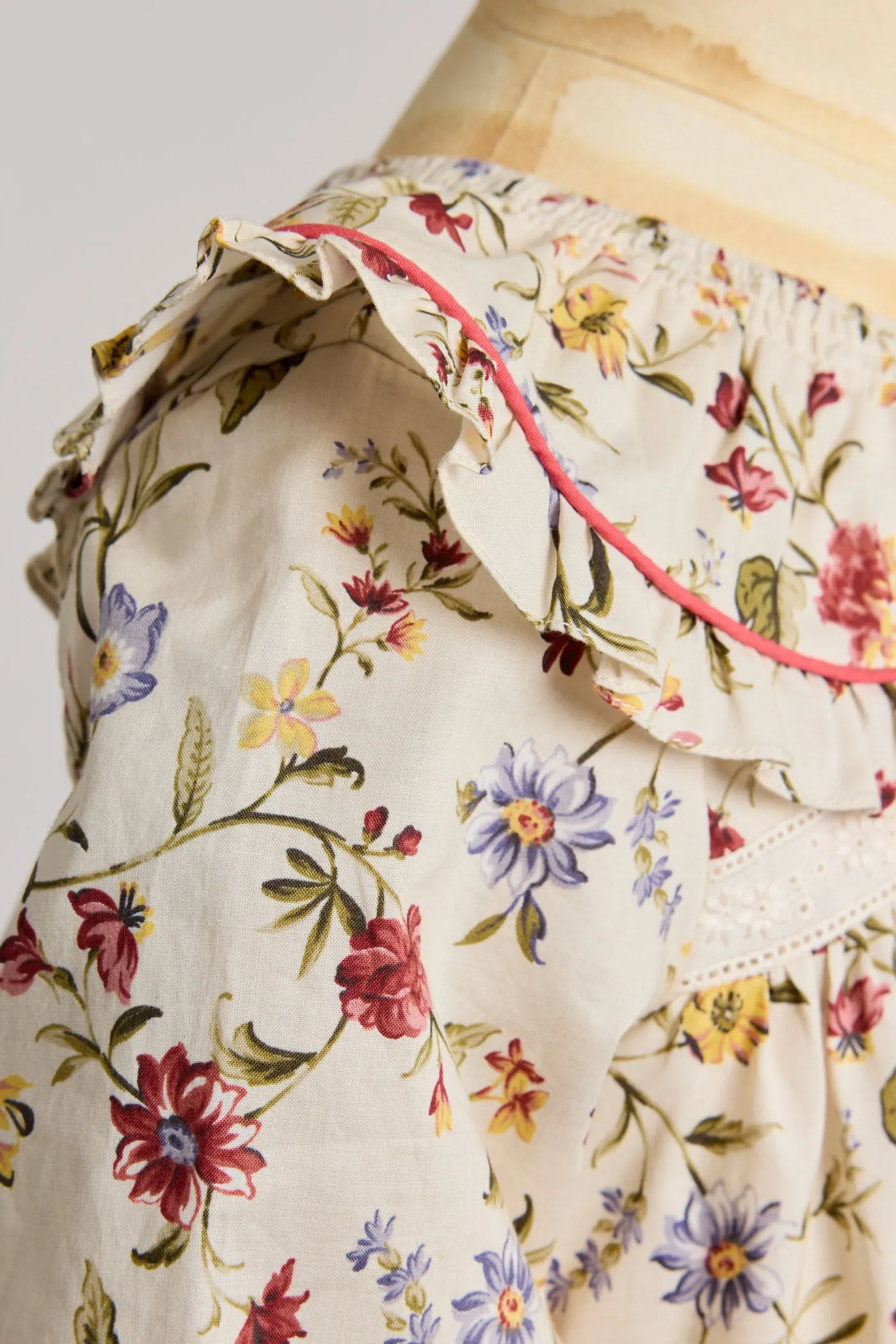 Raspberry Dress in Osaka Flower