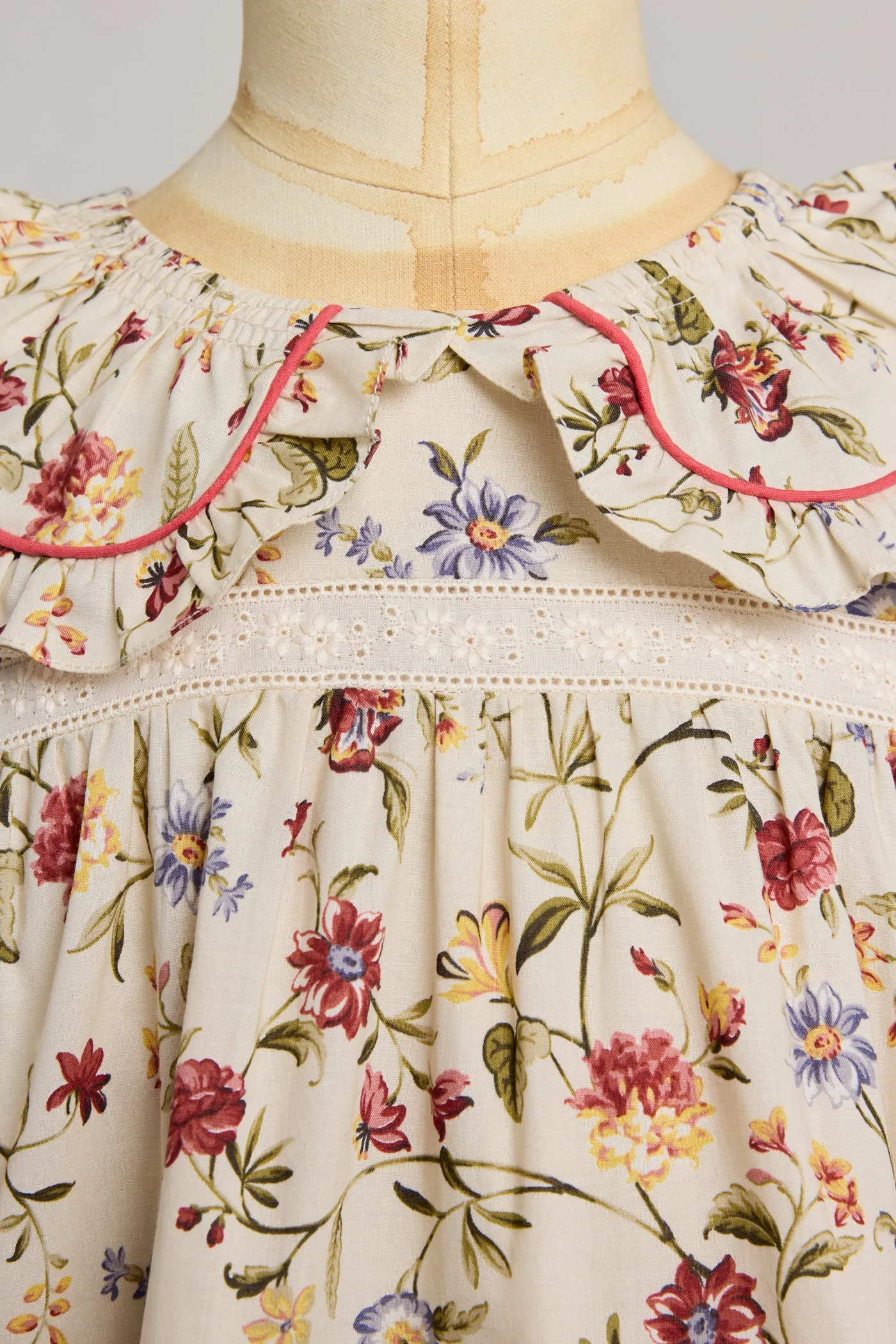 Raspberry Dress in Osaka Flower