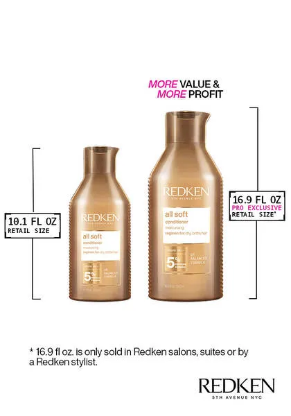 REDKEN - All Soft Conditioner 10 oz