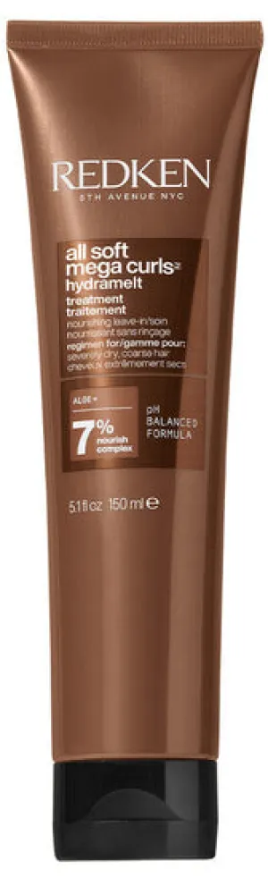 REDKEN - All Soft Mega Curls Hydramelt Leave-In Treatment 5.1 oz.