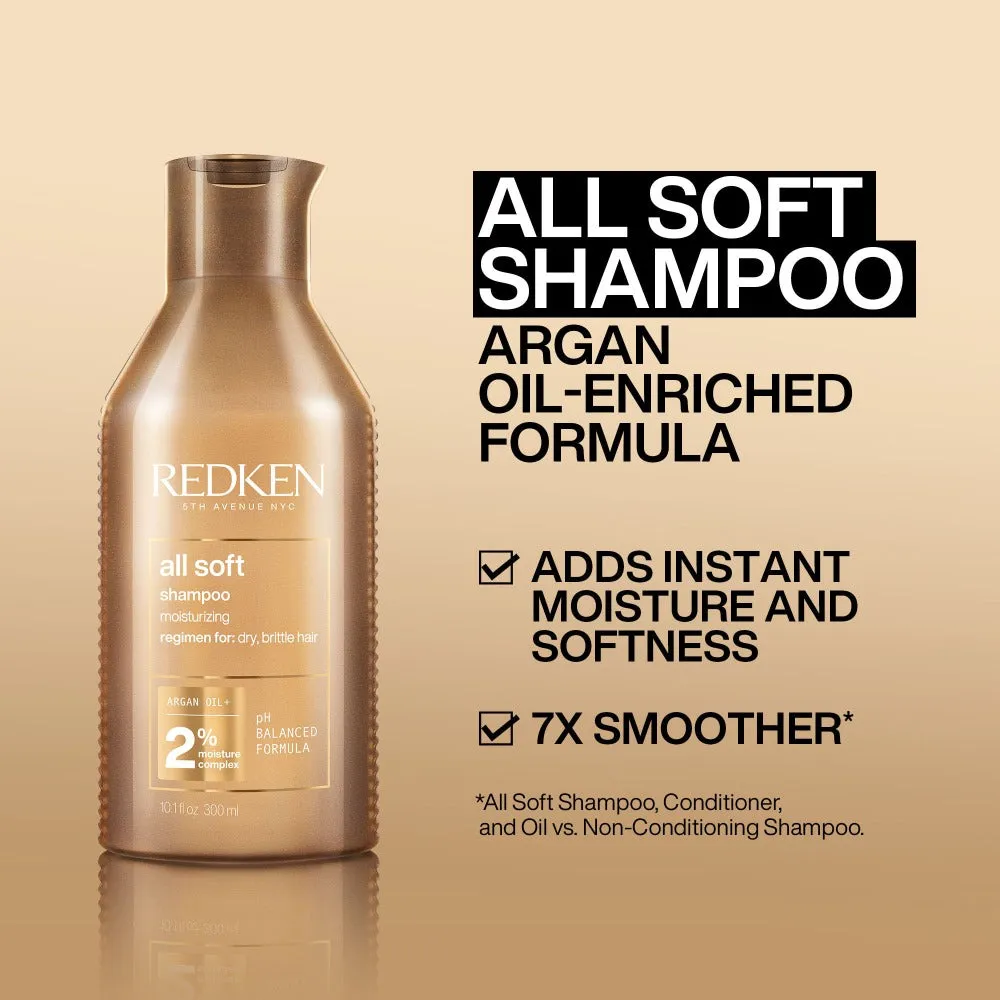 Redken All Soft Shampoo & Heavy Cream Bundle