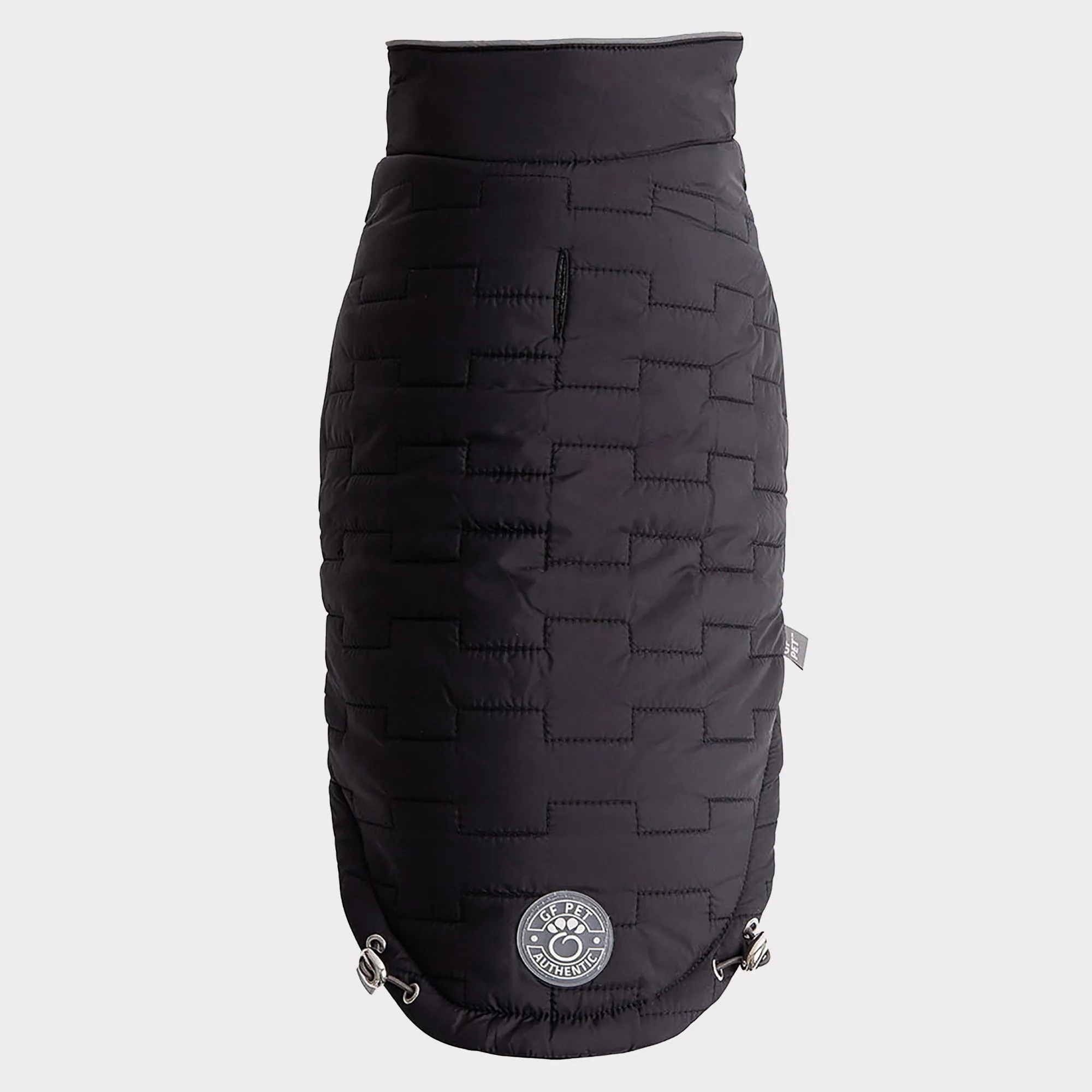 Reversible Chalet Dog Jacket | Black Fleece