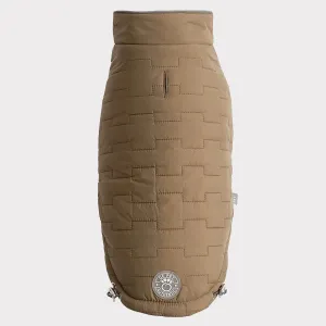 Reversible Chalet Dog Jacket | Khaki