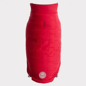 Reversible Chalet Dog Jacket | Red