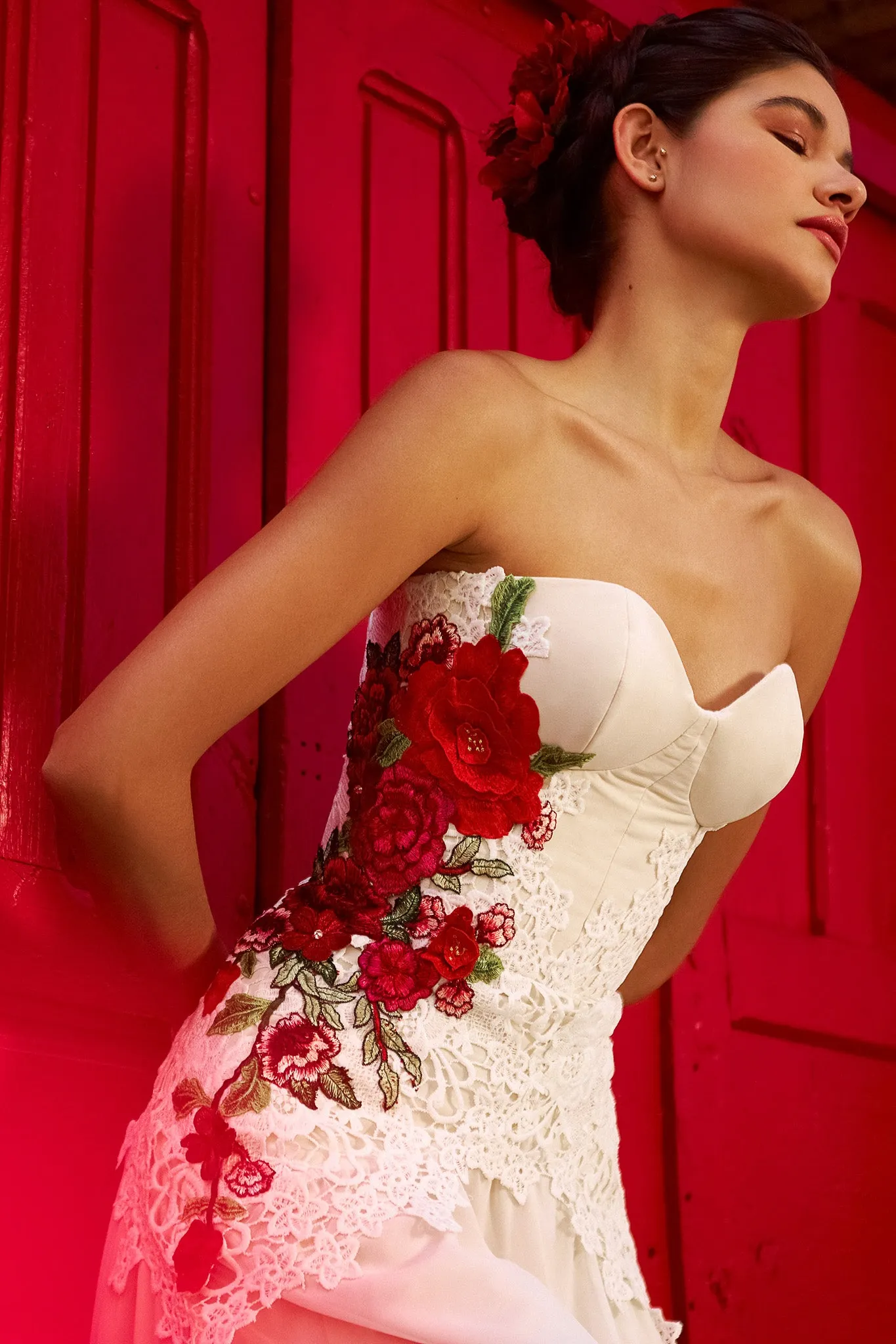 Rosas Rojas Dress
