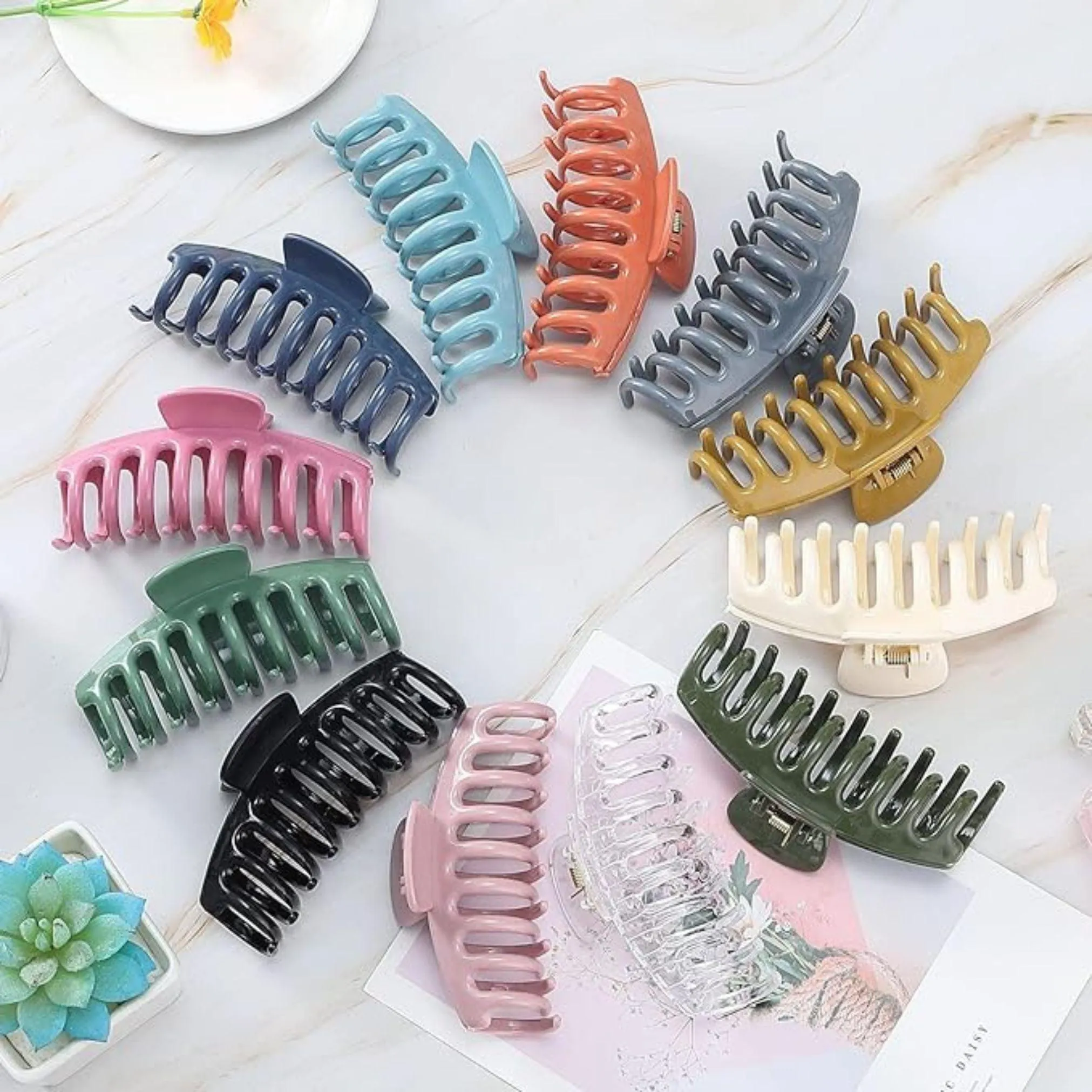 Rose - Hair Claw Clip