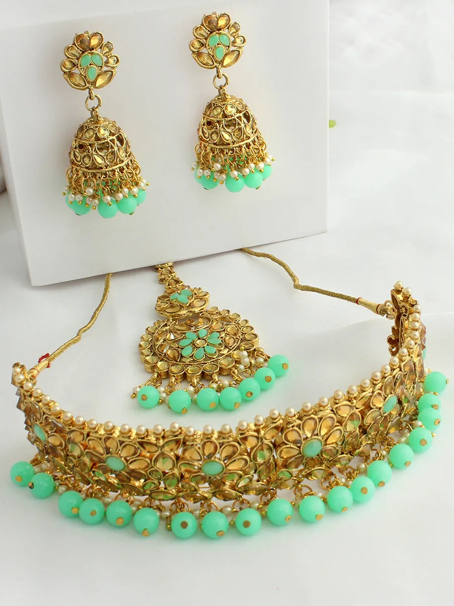 Rupali Choker Necklace Set