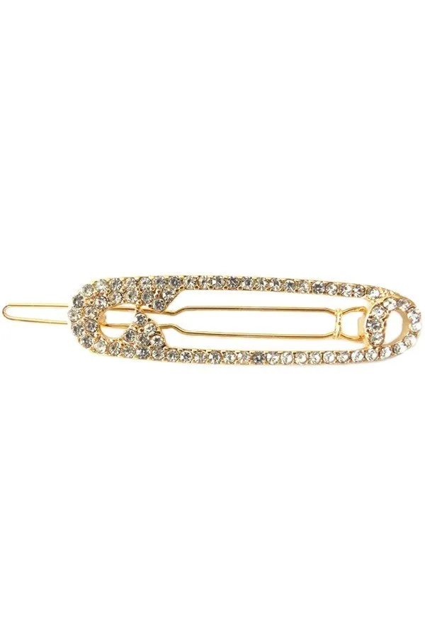 Safety Pin Barrette