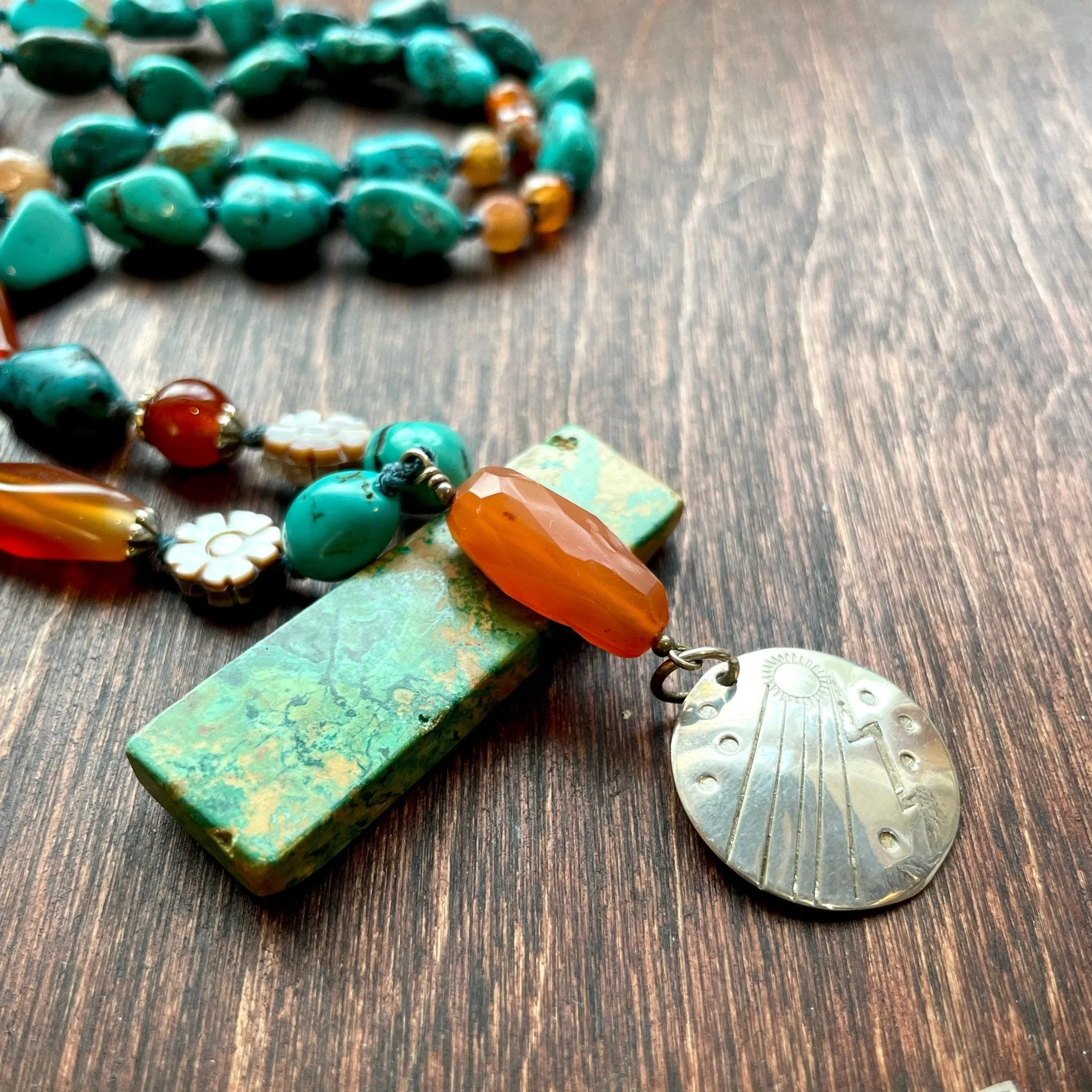 Shooting Star Turquoise necklace