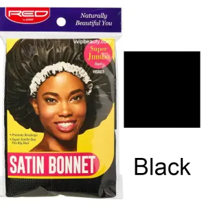 SILKY SATIN BONNET SUPER JUMBO HSA03- 5 Colors
