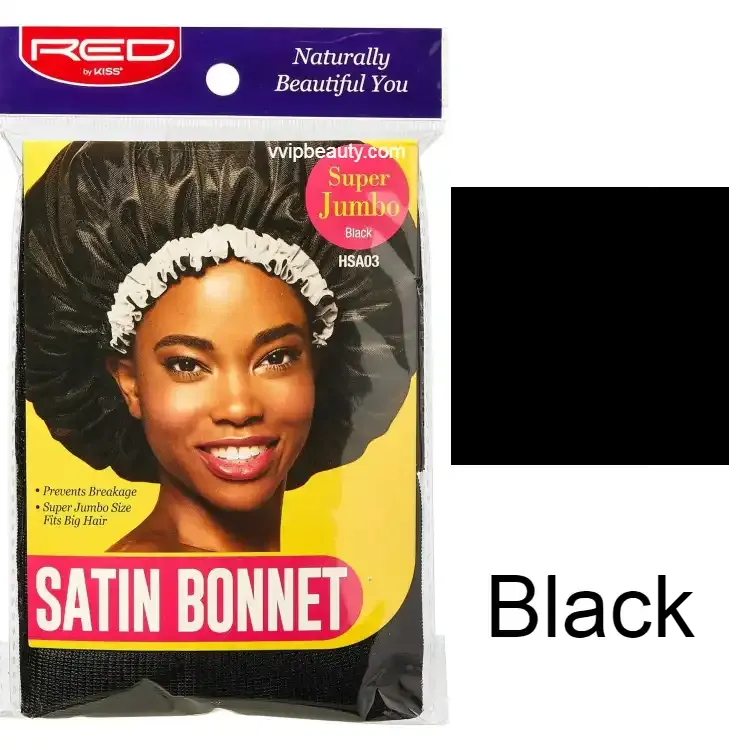 SILKY SATIN BONNET SUPER JUMBO HSA03- 5 Colors