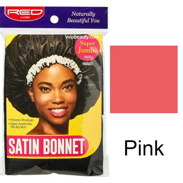 SILKY SATIN BONNET SUPER JUMBO HSA03- 5 Colors