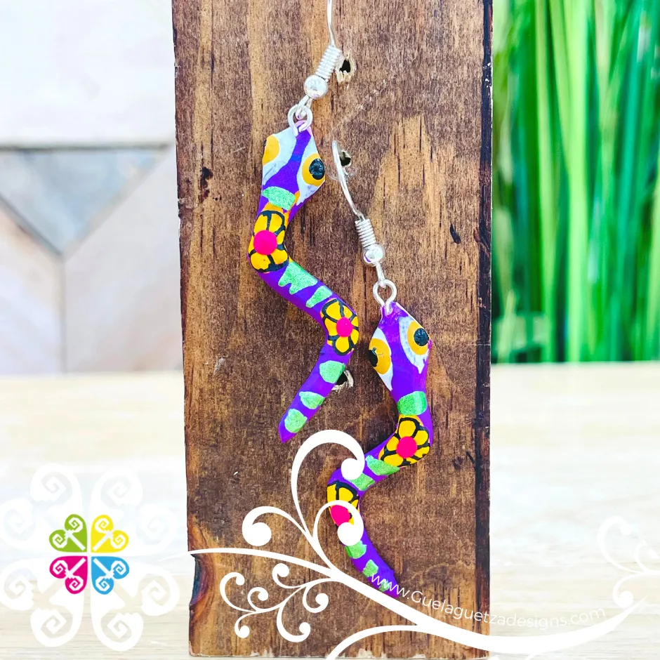 Snake Alebrije - Artisan Earrings