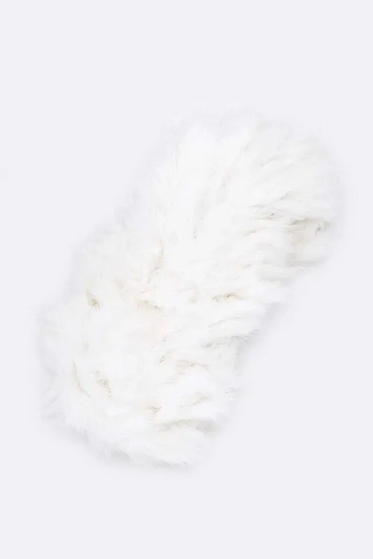 Soft Fur Convertible Headband Headband