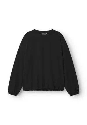 Soft Woven Track Pullover Stroll - black