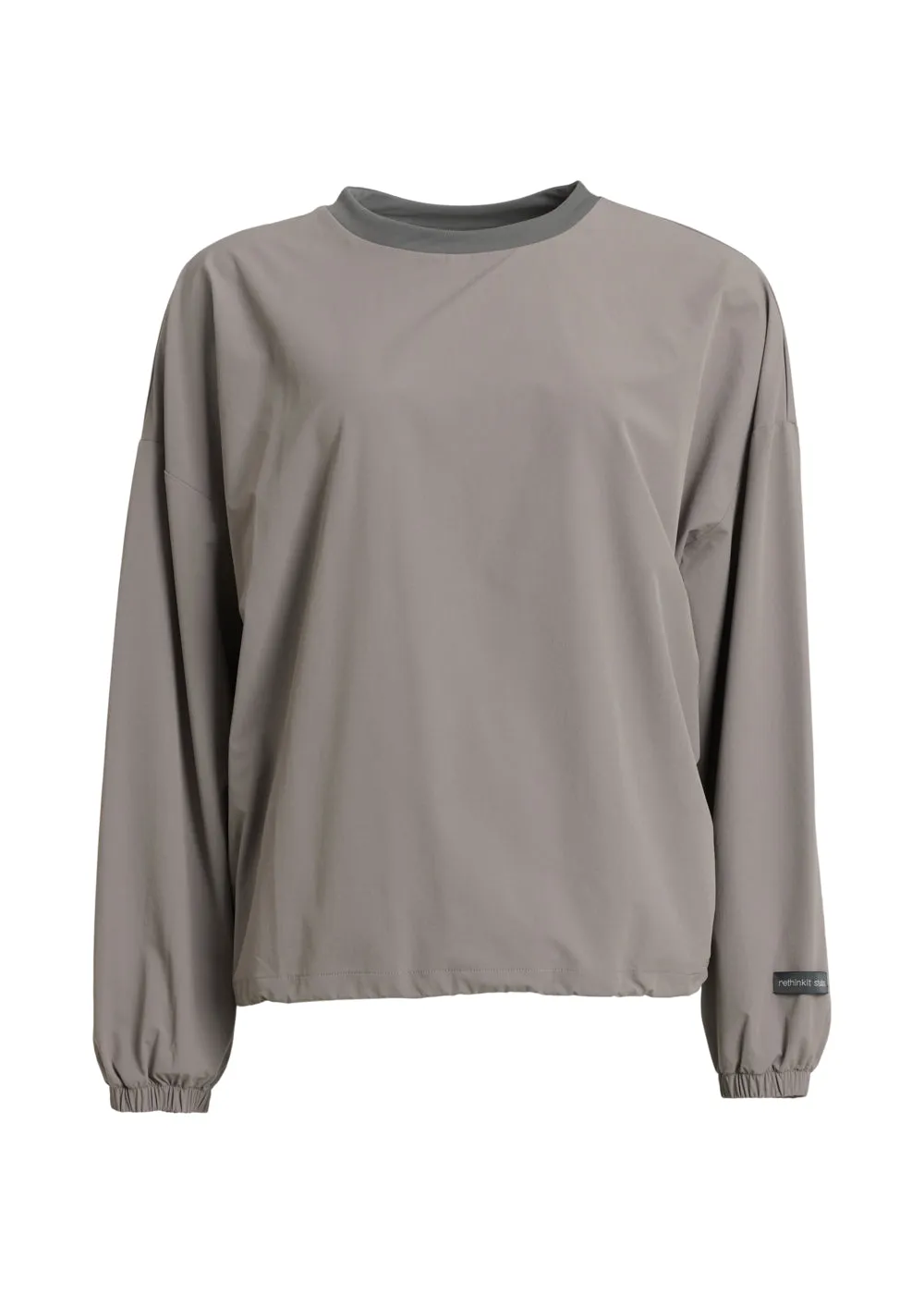 Soft Woven Track Pullover Stroll - grey thunder