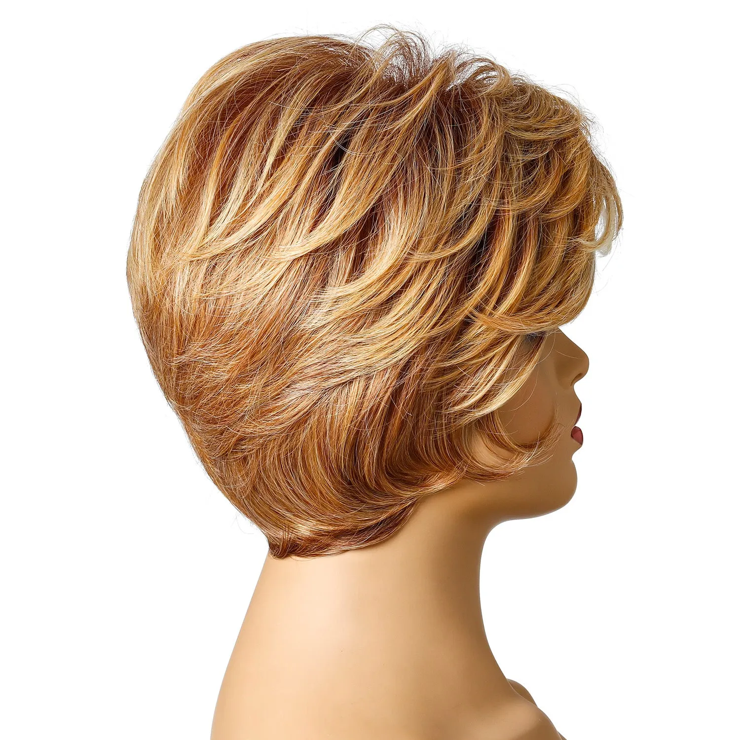Sole Mate | Blonde Short Pixie Cut Wavy Synthetic Hair Wig