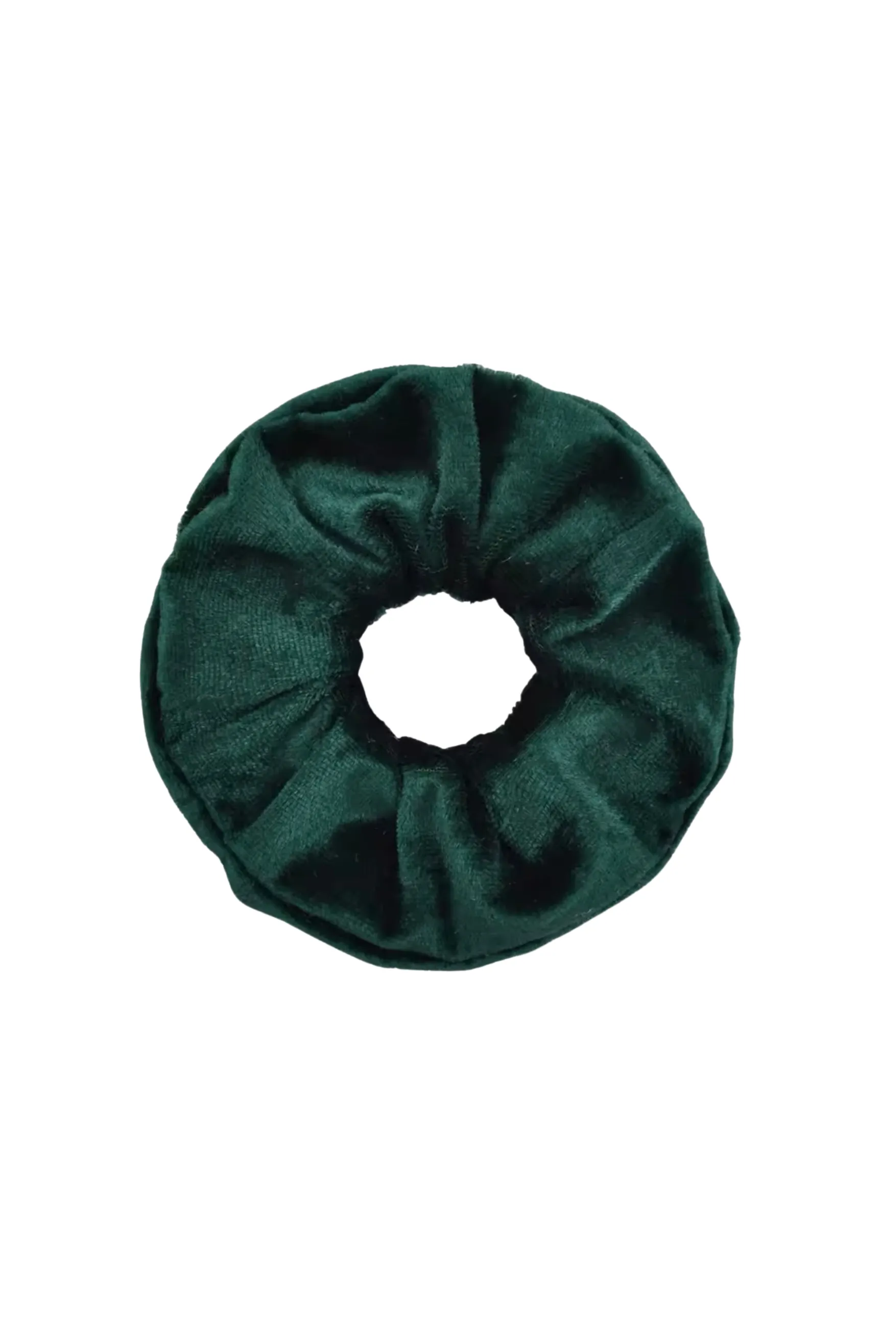 SPORT.LES Velvet Scrunchie Evergreen
