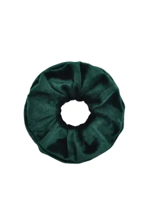SPORT.LES Velvet Scrunchie Evergreen