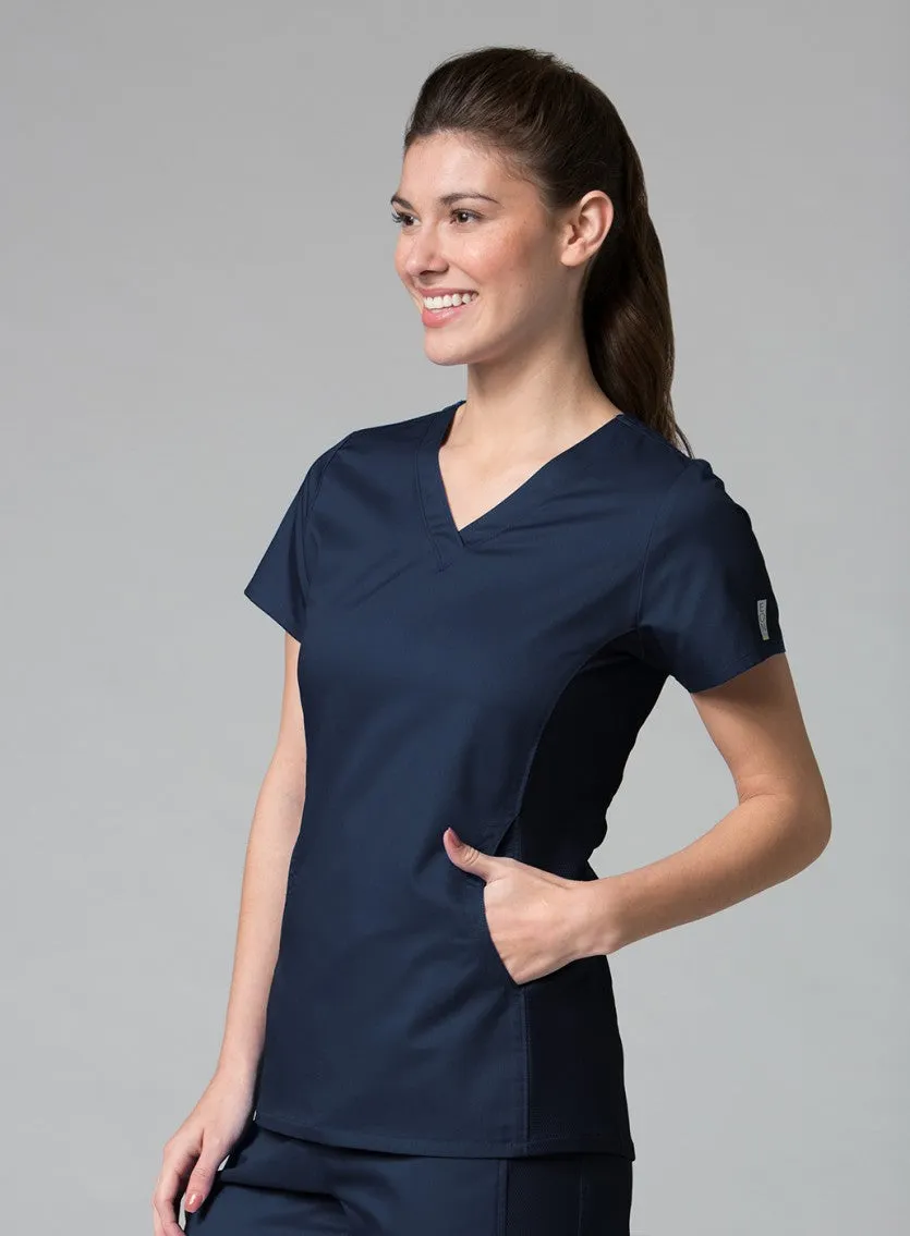 Sporty Mesh Panel Top