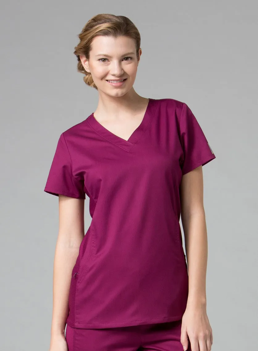 Sporty Mesh Panel Top