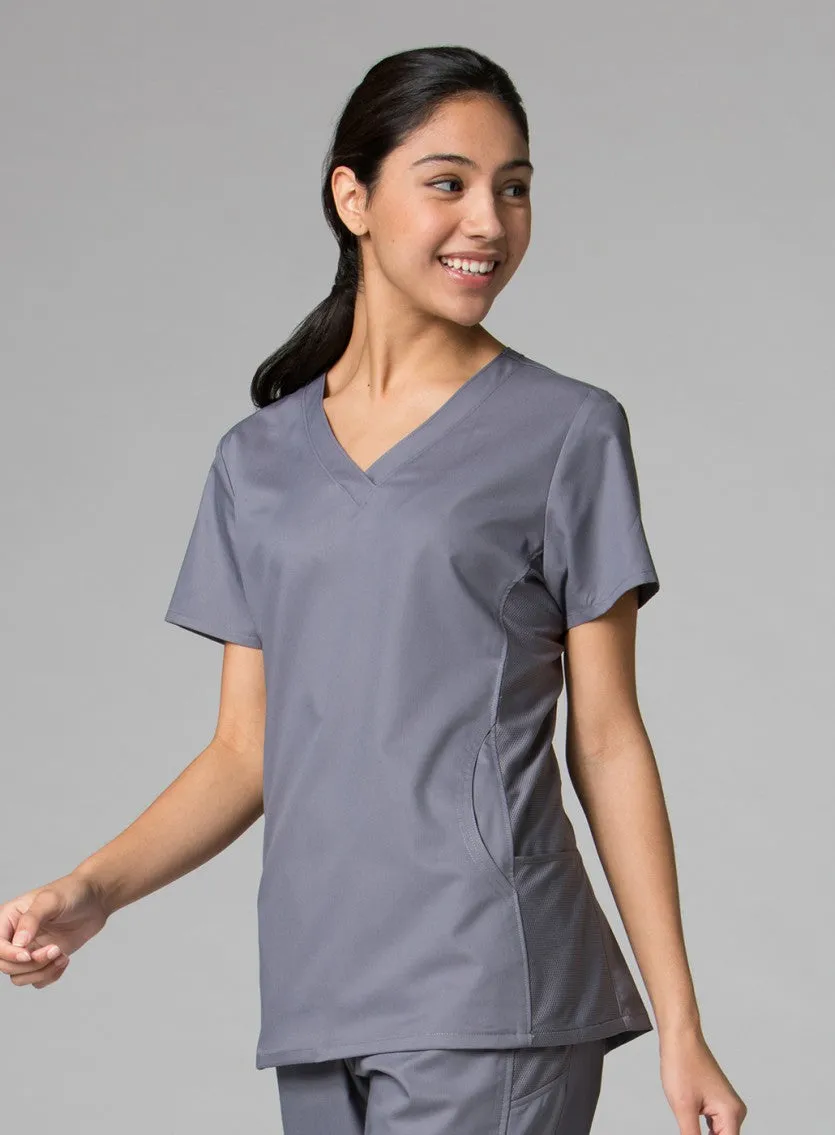 Sporty Mesh Panel Top