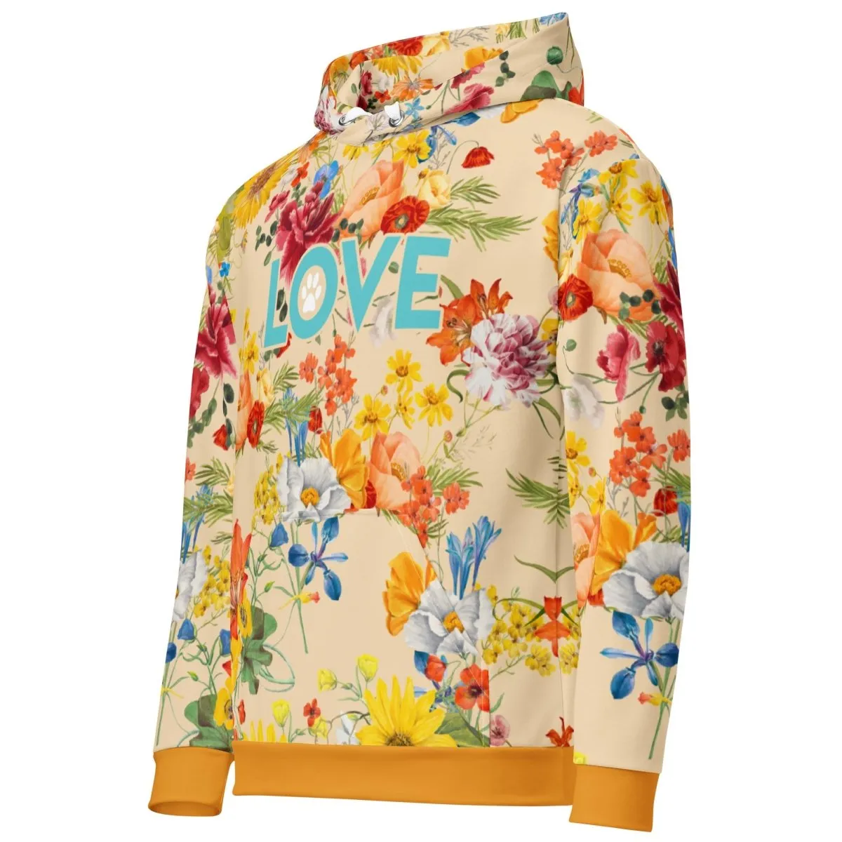 Spring Flowers Dog Mom Hoodie