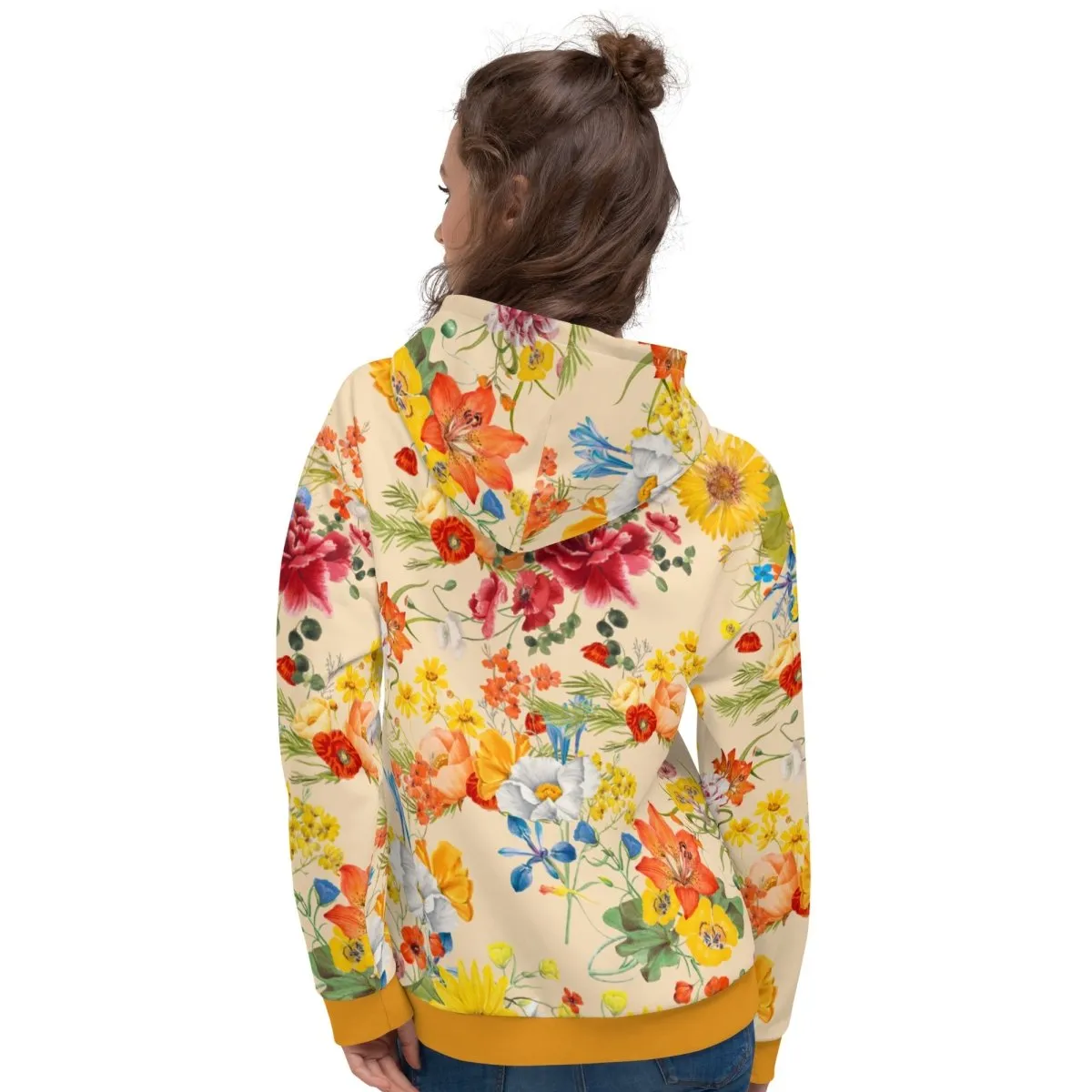 Spring Flowers Dog Mom Hoodie