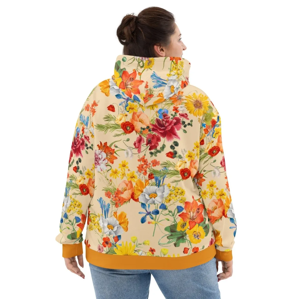 Spring Flowers Dog Mom Hoodie