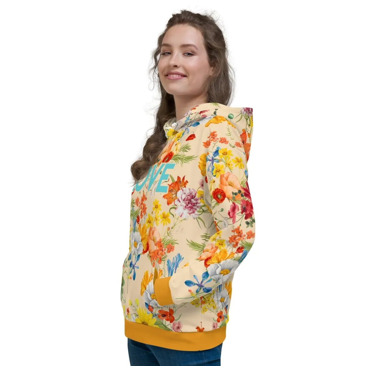 Spring Flowers Dog Mom Hoodie