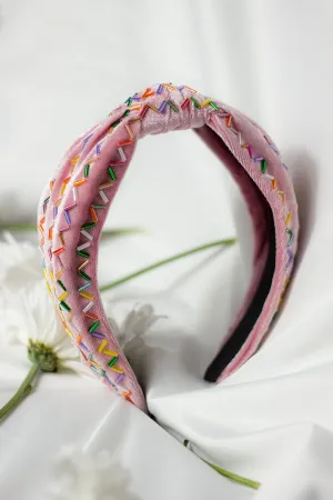 Sprinkle Beaded Twist Knot Headband