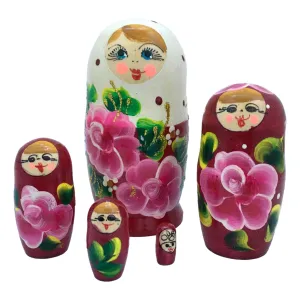 Stacking Dolls for Kids Traditional Wooden Toy