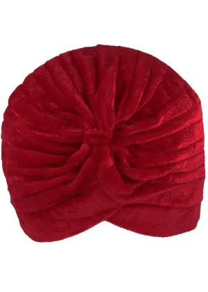 Succubus Headwear Velvet 20's Turban Wine