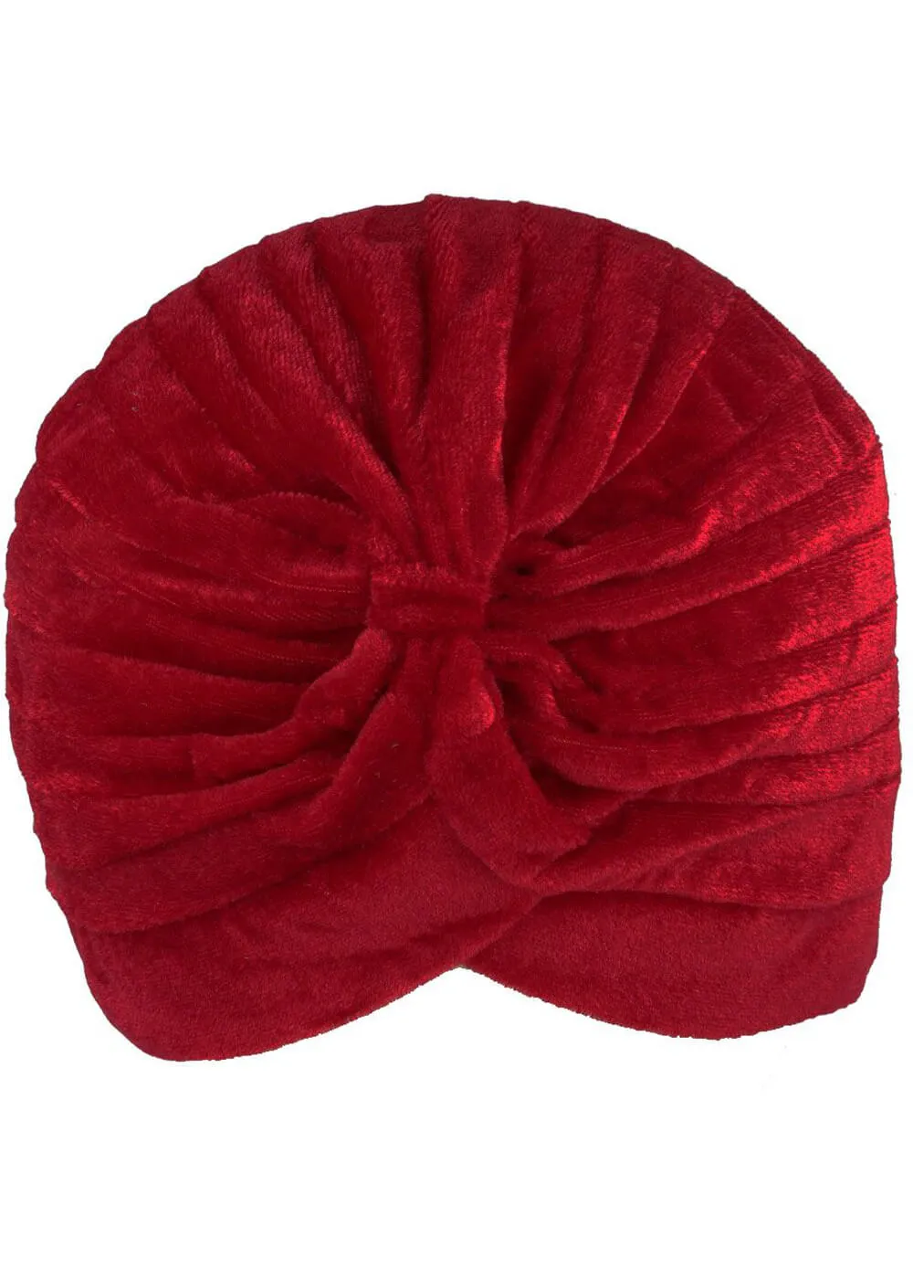 Succubus Headwear Velvet 20's Turban Wine