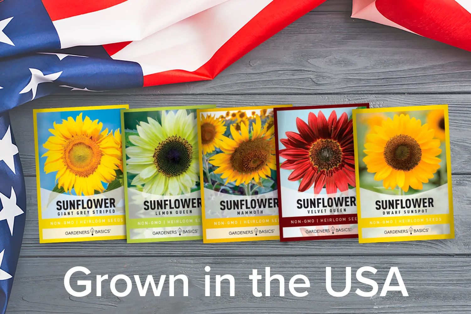Sunflower Planting Seeds | 5 Variety Pack