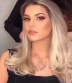 Super soft and smooth golden wig