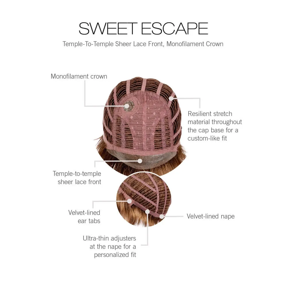 Sweet Escape by Gabor (Lace Front-Mono Crown Wig)