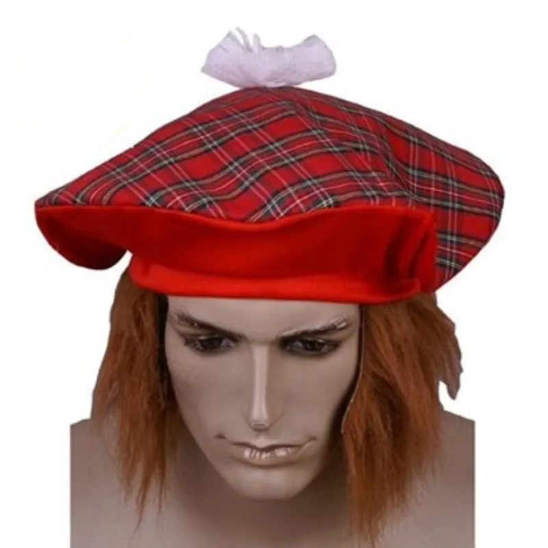 Tam O'Shanta Hat with Hair