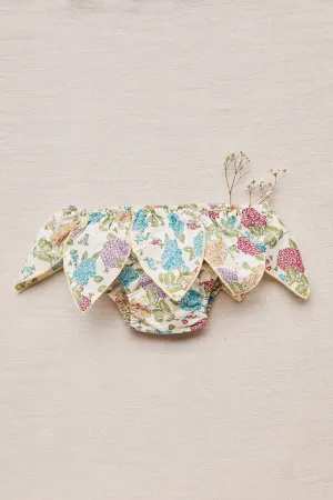 Teardrop in Blue, purple and orange flowers Liberty fabric - Swimwear Bottoms
