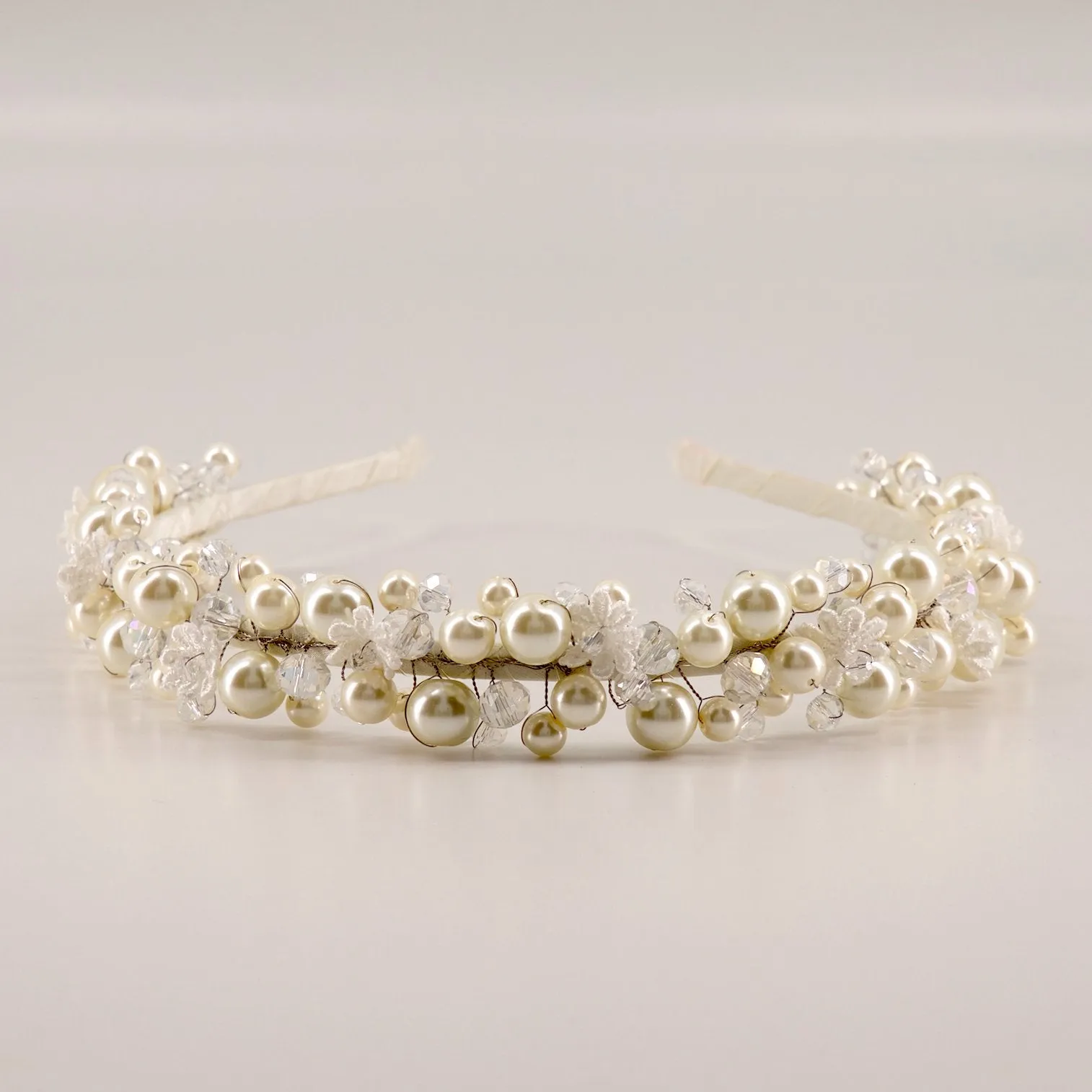The Juileta Pearl Designer Headband