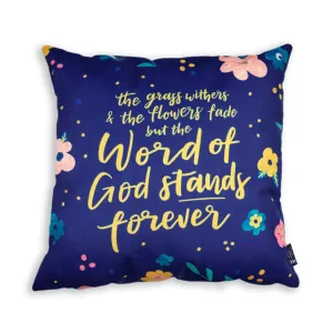 The word of God stands forever {Cushion Cover}