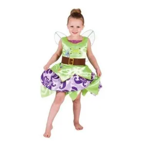 TINKER BELL PIRATE DELUXE CHILD COSTUME - SIZE 4-6