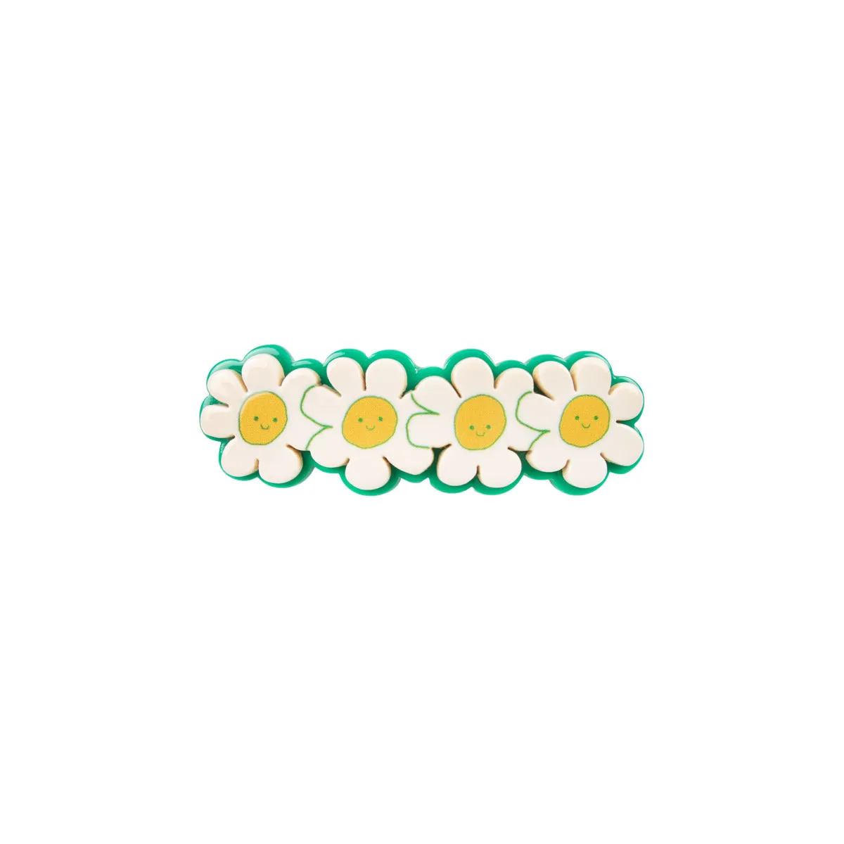 Tiny Cottons - Daisies big hair clip