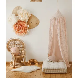 Tiny Flowers Decorative Canopy - Pink