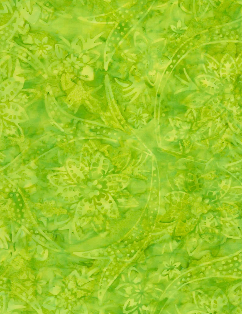 Tonga Batiks Lime - (10)