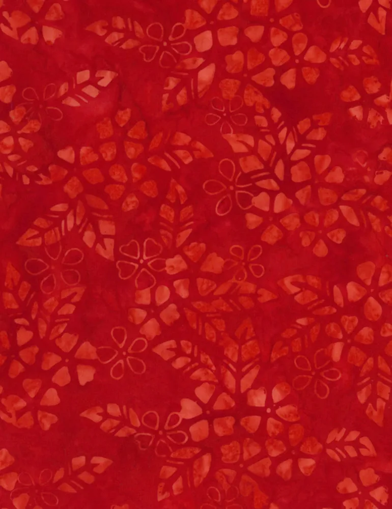 Tonga Batiks Scarlet