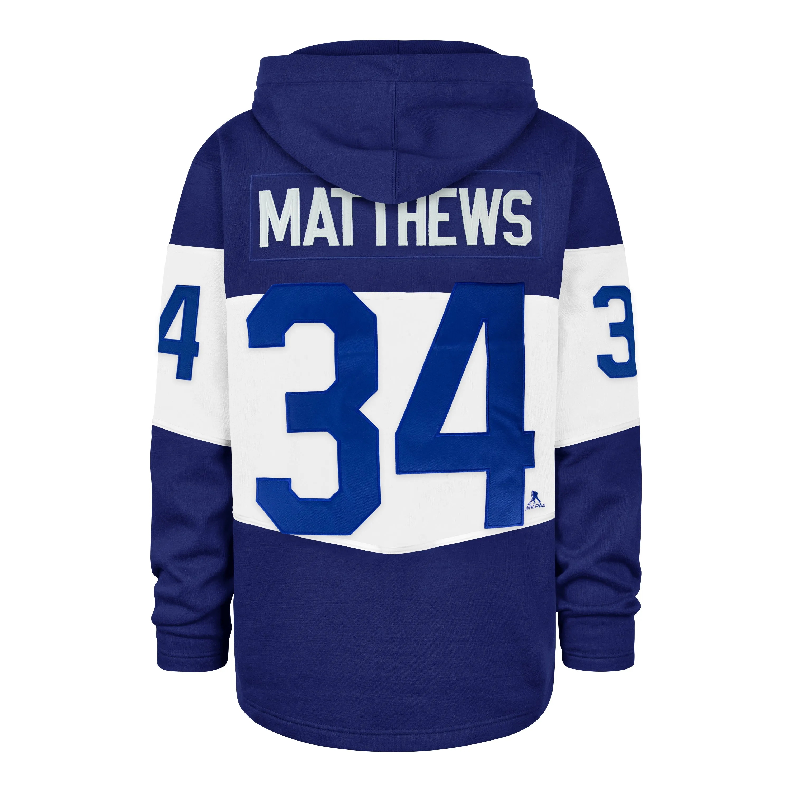 TORONTO MAPLE LEAFS AUSTON MATTHEWS '47 RUN POINT LACER HOOD